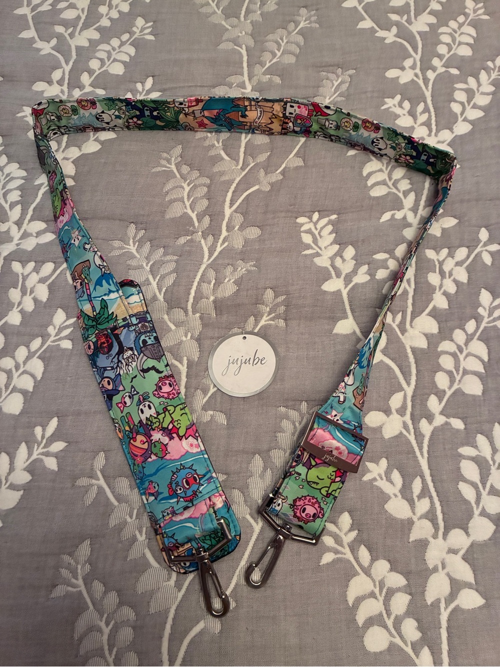NWOT Tokidoki by Jujube Messenger Strap in Fantasy Paradise Pattern - Picture 2 of 3